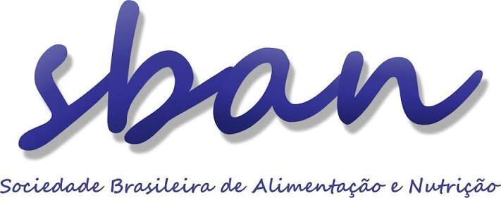 Logo de Sociedade Brasileira de Alimentação e Nutrição (SBAN)