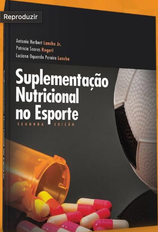 Capa do livro Suplementação Nutricional no Esporte, segunda edição