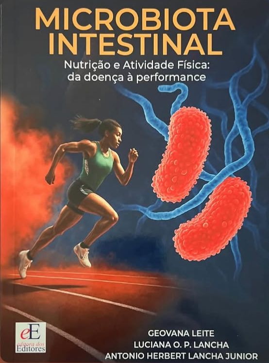 Capa do livro Microbiota Intestinal — Nutrição e Atividade Física: da doença à performance